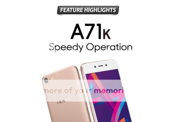 oppo a71k specification